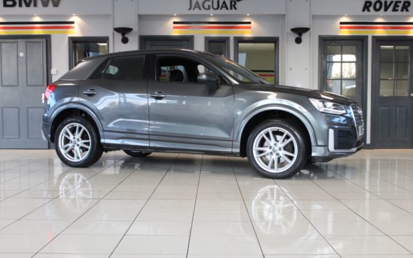 Used 2017 GREY AUDI Q2 Estate 1.4 TFSI S LINE 5d 148 BHP (reg. 2017-03-06) for sale in Cheadle