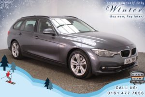 Used 2017 GREY BMW 3 SERIES Estate 2.0 320D ED SPORT TOURING 5d 161 BHP (reg. 2017-09-04) for sale in Chadderton