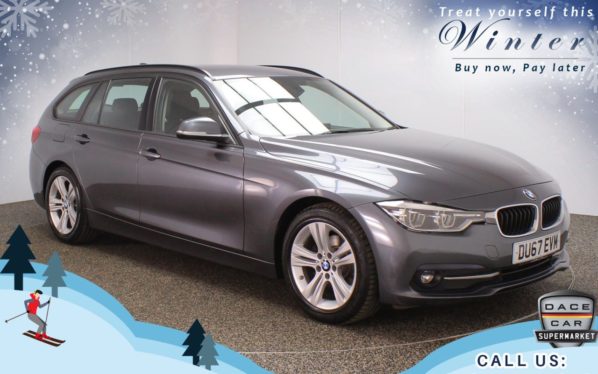 Used 2017 GREY BMW 3 SERIES Estate 2.0 320D ED SPORT TOURING 5d 161 BHP (reg. 2017-09-04) for sale in Chadderton