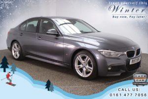 Used 2017 GREY BMW 3 SERIES Saloon 2.0 330E M SPORT 4d AUTO 181 BHP (reg. 2017-03-02) for sale in Chadderton