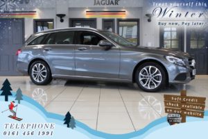 Used 2017 GREY MERCEDES-BENZ C-CLASS Estate 2.0 C200 SPORT 5d 184 BHP (reg. 2017-05-11) for sale in Cheadle