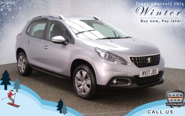 Used 2017 GREY PEUGEOT 2008 Hatchback 1.2 PURETECH ACTIVE 5d 82 BHP (reg. 2017-03-14) for sale in Chadderton