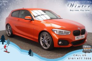 Used 2017 ORANGE BMW 1 SERIES Hatchback 1.5 118I M SPORT 3d 134 BHP (reg. 2017-03-10) for sale in Chadderton