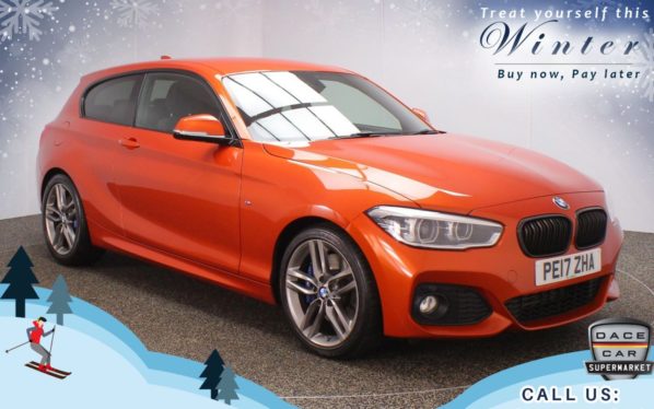 Used 2017 ORANGE BMW 1 SERIES Hatchback 1.5 118I M SPORT 3d 134 BHP (reg. 2017-03-10) for sale in Chadderton