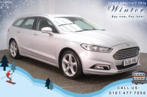 Used 2017 SILVER FORD MONDEO Estate 2.0 TITANIUM TDCI 5d AUTO 177 BHP FREE 1 YEAR WARRANTY (reg. 2017-01-16) for sale in Chadderton