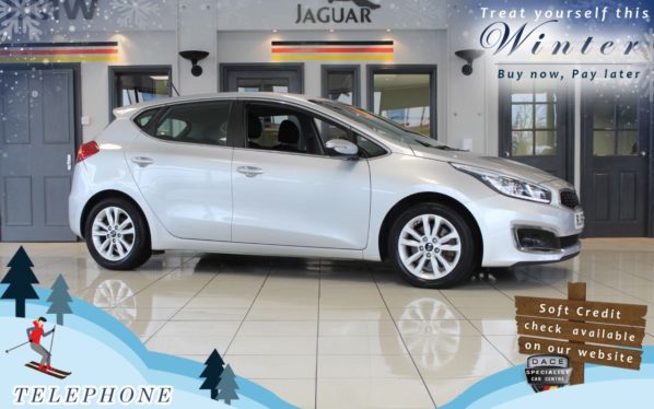 Used 2017 SILVER KIA CEED Hatchback 1.6 CRDI 2 ISG 5d AUTO 134 BHP (reg. 2017-01-17) for sale in Cheadle
