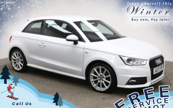 Used 2017 WHITE AUDI A1 Hatchback 1.4 TFSI S LINE 3d 123 BHP (reg. 2017-08-25) for sale in Prestwich