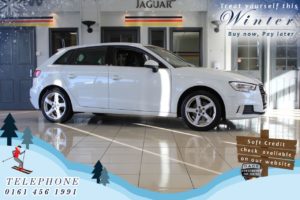 Used 2017 WHITE AUDI A3 Hatchback 1.5 TFSI SPORT 5d 148 BHP (reg. 2017-10-11) for sale in Cheadle