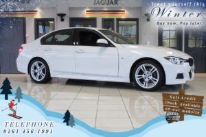 Used 2017 WHITE BMW 3 SERIES Saloon 2.0 320I M SPORT 4d AUTO 181 BHP (reg. 2017-03-31) for sale in Cheadle