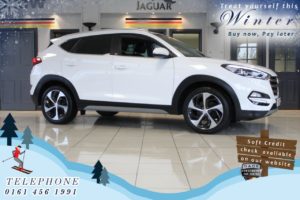 Used 2017 WHITE HYUNDAI TUCSON Estate 1.7 CRDI SPORT EDITION 5d AUTO 139 BHP (reg. 2017-09-06) for sale in Cheadle