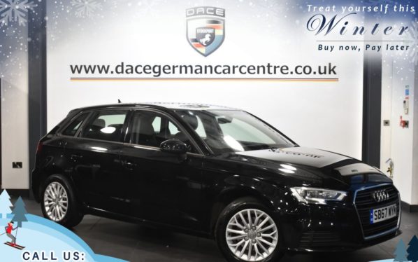 Used 2018 BLACK AUDI A3 Hatchback 2.0 TDI SE TECHNIK 5d 148 BHP (reg. 2018-02-09) for sale in Trafford