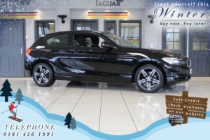 Used 2018 BLACK BMW 1 SERIES Hatchback 1.5 118I SPORT 3d 134 BHP (reg. 2018-09-18) for sale in Cheadle