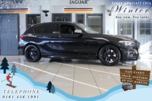 Used 2018 BLACK BMW 1 SERIES Hatchback 3.0 M140I SHADOW EDITION 5d AUTO 335 BHP (reg. 2018-03-05) for sale in Cheadle