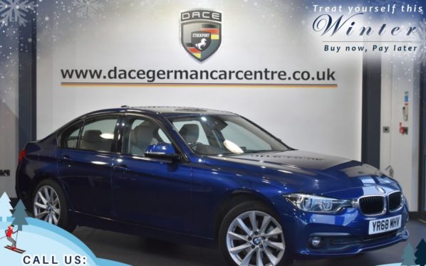 Used 2018 BLUE BMW 3 SERIES Saloon 2.0 320D SE 4d AUTO 188 BHP (reg. 2018-09-20) for sale in Trafford