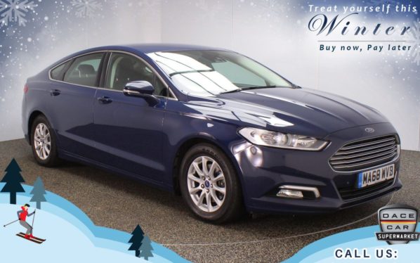 Used 2018 BLUE FORD MONDEO Hatchback 2.0 TITANIUM EDITION ECONETIC TDCI 5d 148 BHP (reg. 2018-10-29) for sale in Chadderton