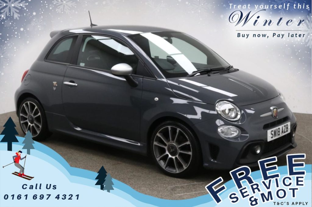 Used 2018 GREY ABARTH 595 Hatchback 1.4 595 TURISMO 3d 162 BHP (reg. 2018-03-30) for sale in Prestwich