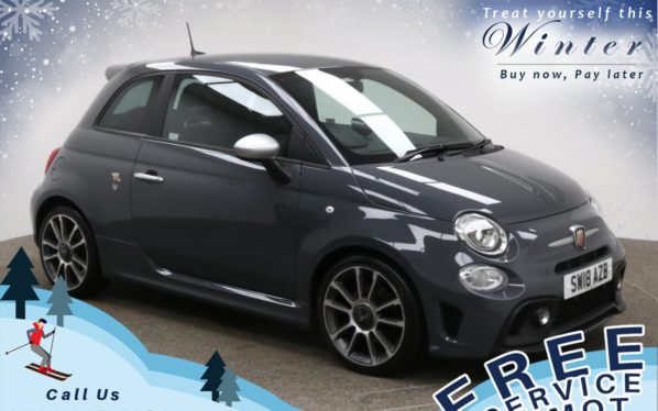 Used 2018 GREY ABARTH 595 Hatchback 1.4 595 TURISMO 3d 162 BHP (reg. 2018-03-30) for sale in Prestwich