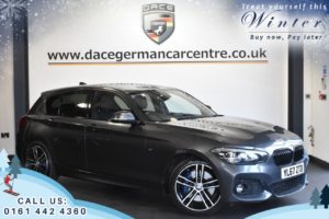 Used 2018 GREY BMW 1 SERIES Hatchback 2.0 118D M SPORT SHADOW EDITION 5d AUTO 147 BHP (reg. 2018-01-30) for sale in Trafford