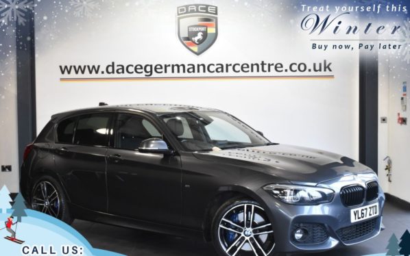 Used 2018 GREY BMW 1 SERIES Hatchback 2.0 118D M SPORT SHADOW EDITION 5d AUTO 147 BHP (reg. 2018-01-30) for sale in Trafford