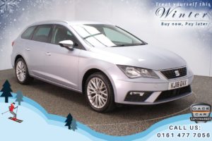 Used 2018 SILVER SEAT LEON Estate 1.2 TSI SE DYNAMIC TECHNOLOGY 5d 109 BHP (reg. 2018-07-01) for sale in Chadderton