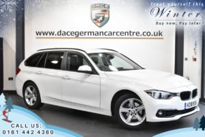 Used 2018 WHITE BMW 3 SERIES Estate 1.5 318I SE TOURING 5d AUTO 135 BHP (reg. 2018-07-03) for sale in Trafford