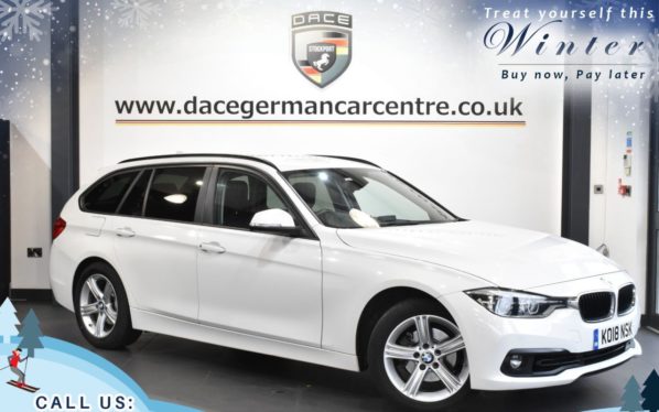 Used 2018 WHITE BMW 3 SERIES Estate 1.5 318I SE TOURING 5d AUTO 135 BHP (reg. 2018-07-03) for sale in Trafford