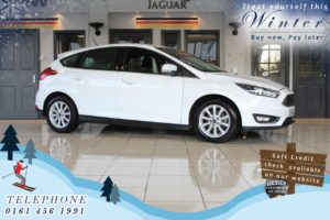 Used 2018 WHITE FORD FOCUS Hatchback 1.5 TITANIUM TDCI 5d 118 BHP (reg. 2018-06-25) for sale in Cheadle