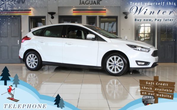 Used 2018 WHITE FORD FOCUS Hatchback 1.5 TITANIUM TDCI 5d 118 BHP (reg. 2018-06-25) for sale in Cheadle