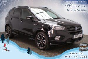 Used 2019 BLACK FORD KUGA Hatchback 1.5 ST-LINE 5d 148 BHP (reg. 2019-09-18) for sale in Chadderton