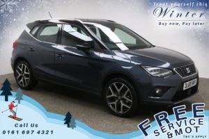 Used 2019 GREY SEAT ARONA Hatchback 1.0 TSI XCELLENCE LUX DSG 5d AUTO 114 BHP (reg. 2019-12-13) for sale in Prestwich
