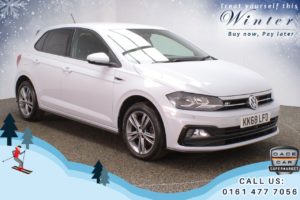 Used 2019 SILVER VOLKSWAGEN POLO Hatchback 1.0 R-LINE TSI 5d 114 BHP (reg. 2019-02-26) for sale in Chadderton