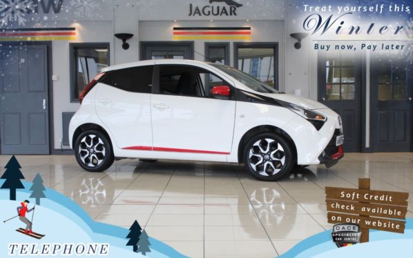 Used 2020 WHITE TOYOTA AYGO Hatchback 1.0 VVT-I X-TREND 5d 69 BHP (reg. 2020-02-13) for sale in Cheadle