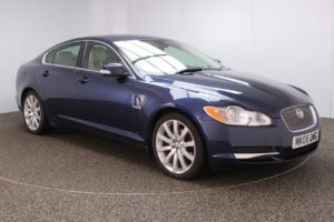 Used 2008 BLUE JAGUAR XF Saloon 4.2 PREMIUM LUXURY V8 4d 298 BHP (reg. 2008-03-07) for sale in Crompton