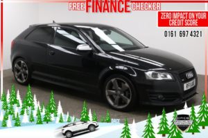 Used 2011 BLACK AUDI S3 Hatchback 2.0 S3 TFSI QUATTRO S LINE BLACK EDITION 3d AUTO 261 BHP (reg. 2011-03-31) for sale in Radcliffe