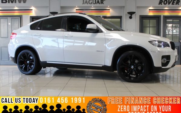 Used 2011 WHITE BMW X6 Coupe 3.0 XDRIVE40D 4d 302 BHP (reg. 2011-09-02) for sale in Romiley