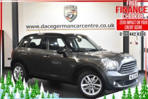 Used 2012 GREY MINI COUNTRYMAN Hatchback 1.6 COOPER [CHILI PACK] 5d 122 BHP (reg. 2012-10-16) for sale in Altrincham
