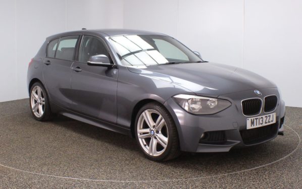 Used 2013 GREY BMW 1 SERIES Hatchback 1.6 116I M SPORT 5d 135 BHP (reg. 2013-06-19) for sale in Crompton