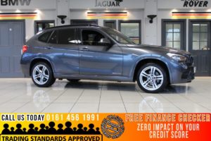 Used 2013 GREY BMW X1 Estate 2.0 XDRIVE20D M SPORT 5d AUTO 181 BHP (reg. 2013-02-01) for sale in Romiley