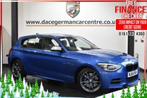 Used 2014 BLUE BMW 1 SERIES Hatchback 3.0 M135I AUTO 5d 316 BHP (reg. 2014-10-31) for sale in Altrincham