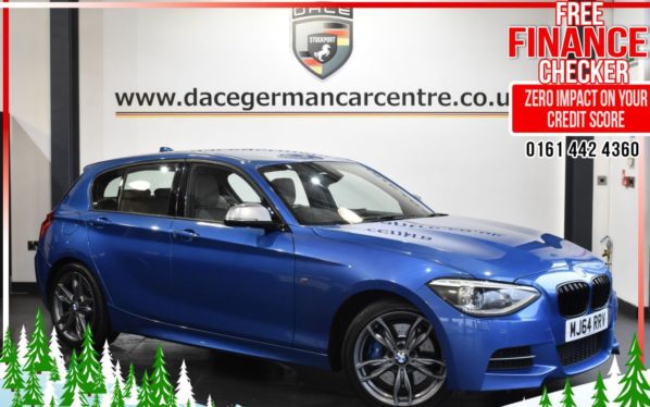 Used 2014 BLUE BMW 1 SERIES Hatchback 3.0 M135I AUTO 5d 316 BHP (reg. 2014-10-31) for sale in Altrincham