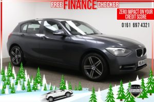 Used 2014 GREY BMW 1 SERIES Hatchback 1.6 116I SPORT 5d 135 BHP (reg. 2014-09-30) for sale in Radcliffe
