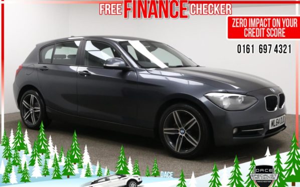 Used 2014 GREY BMW 1 SERIES Hatchback 1.6 116I SPORT 5d 135 BHP (reg. 2014-09-30) for sale in Radcliffe