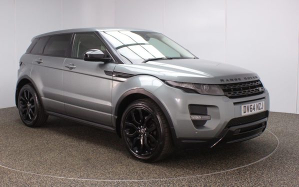 Used 2014 GREY LAND ROVER RANGE ROVER EVOQUE 4x4 2.2 SD4 DYNAMIC 5d 190 BHP (reg. 2014-12-11) for sale in Crompton