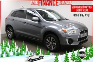 Used 2014 GREY MITSUBISHI ASX Hatchback 1.6 3 5d 115 BHP (reg. 2014-09-28) for sale in Radcliffe