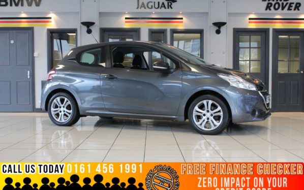 Used 2014 GREY PEUGEOT 208 Hatchback 1.0 ACCESS 3d 68 BHP (reg. 2014-05-26) for sale in Romiley