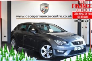 Used 2014 GREY SEAT LEON Hatchback 2.0 TDI FR 5d 150 BHP (reg. 2014-03-07) for sale in Altrincham
