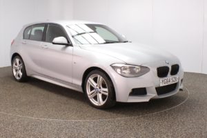 Used 2014 SILVER BMW 1 SERIES Hatchback 2.0 120D XDRIVE M SPORT 5d 181 BHP 4 x 4 (reg. 2014-09-17) for sale in Crompton