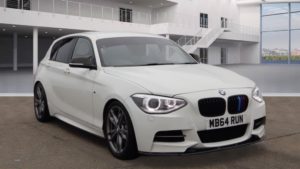 Used 2014 WHITE BMW 1 SERIES Hatchback 3.0 M135I 5d 316 BHP (reg. 2014-09-19) for sale in Radcliffe