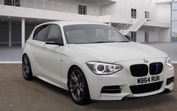 Used 2014 WHITE BMW 1 SERIES Hatchback 3.0 M135I 5d 316 BHP (reg. 2014-09-19) for sale in Radcliffe