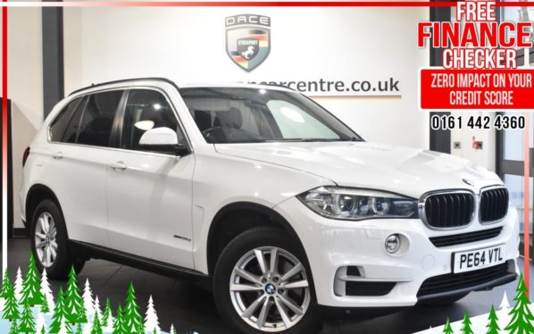 Used 2014 WHITE BMW X5 4x4 2.0 XDRIVE25D SE 5d 215 BHP (reg. 2014-09-24) for sale in Altrincham